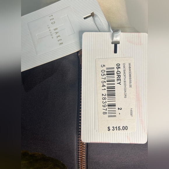 Ted Baker NWT Bisslee Chatsworth Floral Bloom Bodycon Dress Size 2 - Picture 11 of 11